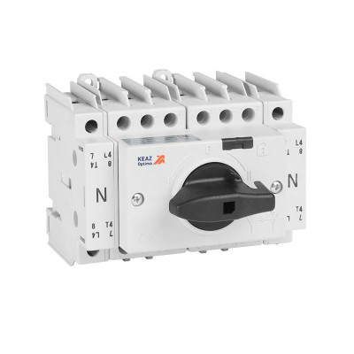 Выключатель-разъединитель реверсивный 4п 25А OptiSwitch DI-25-4C КЭАЗ 332086