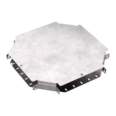 Ответвитель для лотка Х-образ. 300х50 с крышкой Стандарт Промрукав PR16.0465