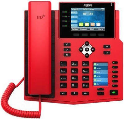 Телефон IP X5U-R красн. Fanvil 1518298