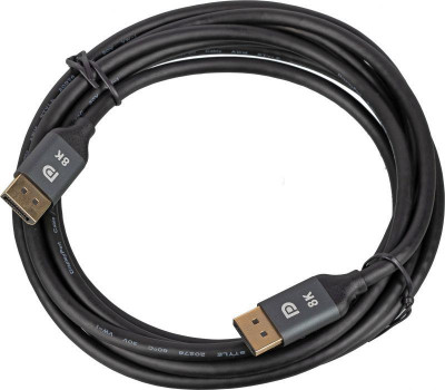 Кабель Ultra HD ver1.4 DisplayPort m DisplayPort m 3м черн. пакет 1448188