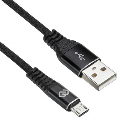 Кабель USB A(m) micro USB B (m) 0.15м черн. Digma 1080377