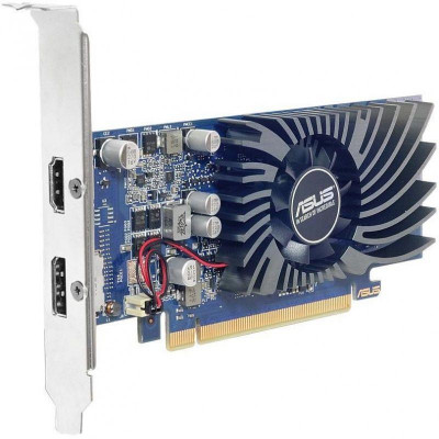 Видеокарта PCI-E GT1030-2G-BRK nVidia GeForce GT 1030 2048Mb 64bit GDDR5 1228/6008/HDMIx1/DPx1/HDCP Ret low profile GT1030-2G-BRK 480777 ASUS 480777