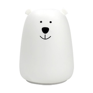 Светильник настольный 2Вт RGB медведь аккум. Li-ion USB кабель детский ночник бел. GAUSS NN302
