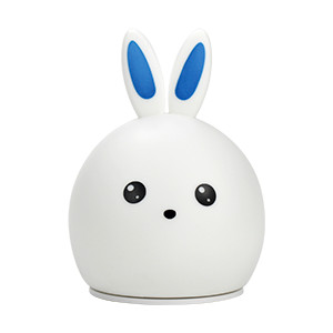 Светильник настольный 2Вт RGB кролик аккум. Li-ion USB кабель детский ночник бел. GAUSS NN301