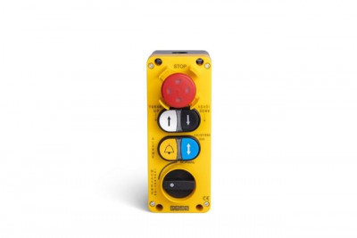 Пульт управления 4 кнопки аварийная 2 сдвоенные переключатель EMAS PA4443