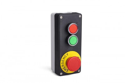 Пульт управления кнопка аварийного останова табличка EMAS P41A2BE40K