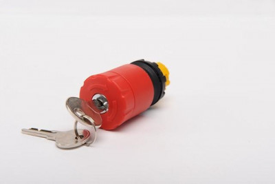 Головка для аварийной кнопки с ключем красн. EMAS CPDEA30