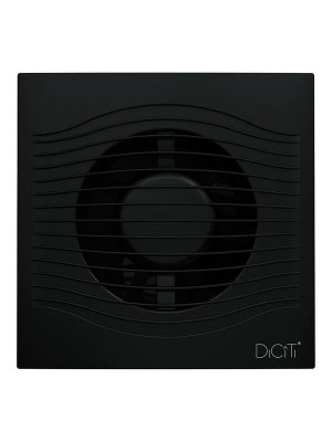 Вентилятор накладной SLIM D100 обратн. клапан DiCiTi SLIM 4C Matt black