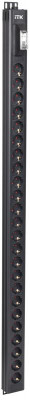 Блок распределения питания BASE PDU PV0102 30U 1ф 32А 24SCHUKO без каб. ITK BS-PV60-24D-12