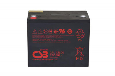 Аккумулятор 12В 80А.ч CSB GPL12800 CSB