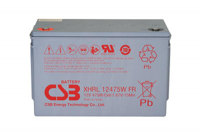 Аккумулятор CSB XHRL12475W FR CSB
