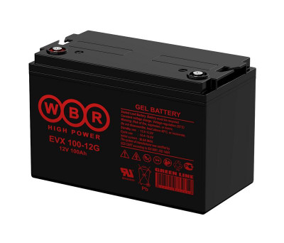 Аккумулятор тяговый 12В 100А.ч WBR EVX100-12G WBR