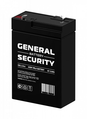 Аккумулятор 6В 2.8А.ч General Security GSL2.8-6