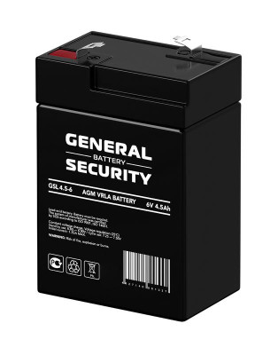 Аккумулятор 6В 4.5А.ч General Security GSL4.5-6