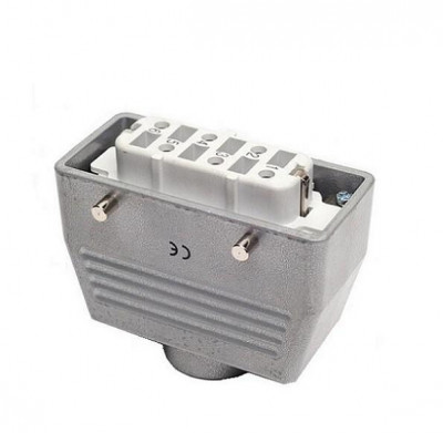 Розетка 6 полюсов 35А EMAS EBM606PU30