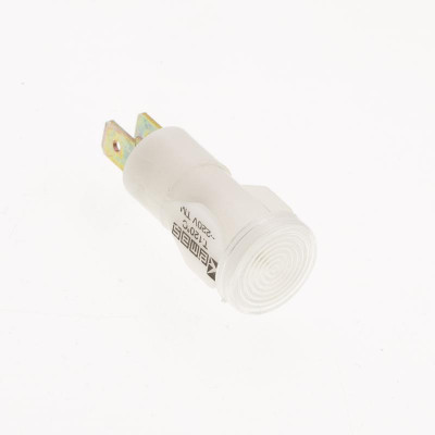 Арматура сигнальная 14мм с лампой 220В бел. EMAS S145NB