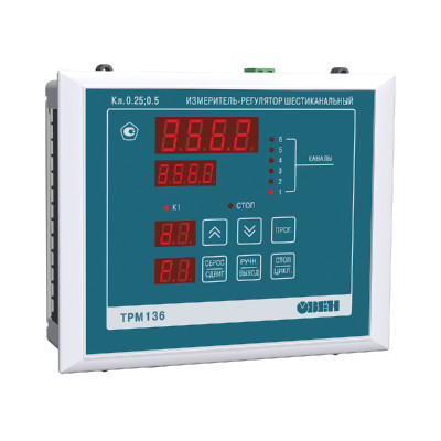 Измеритель-регулятор микропроцессорный ТРМ136-ИИИИИР.Щ7 ОВЕН 156175