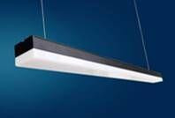 Светильник светодиодный офисный LPL-6003 1185х50х55 24Вт LED черн. Ultraflash 14968