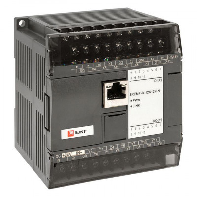 Модуль дискретного ввода/вывода EREMF 12/12 N PRO-Logic EKF EREMF-D-12X12Y-N
