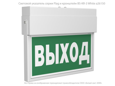 Указатель световой BS-FLAG-10-S1-BSE5 Белый свет a15616