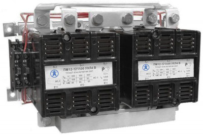 Пускатель электромагнитный ПМ12-125500-ЭК УХЛ4 В 125А 380В/50Гц 8НО+4НЗ IP00 реверсивный без реле Электротехник ET011446