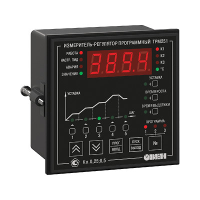 Регулятор ПИД программный ТРМ251-Щ1.СРР ОВЕН 18750
