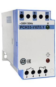 Реле контроля трехфазного напряжения РСН-33-Р 100В 50Гц защ. ВНИИР A8120-34128897