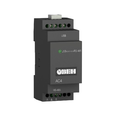 Преобразователь интерфейсов АС4 ОВЕН 63601