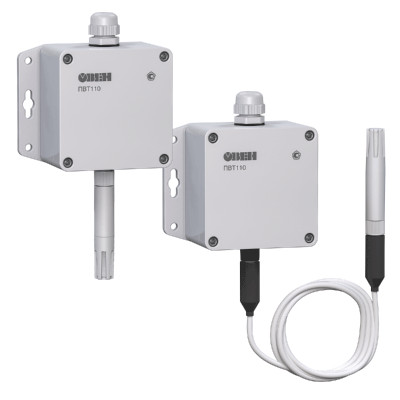 Преобразователь относительной влажности и температуры ПВТ110-Н4.RS ОВЕН 108080