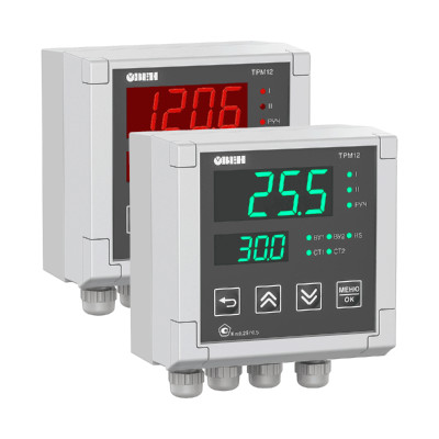 Измеритель-регулятор микропроцессорный ТРМ12-Щ1.У3.ИР ОВЕН 144390