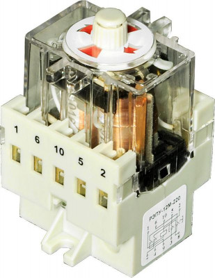 Реле промежуточно-указательное РЭПУ-12М-220-3-У3 0.25А пост. ВНИИР A8120-78101413