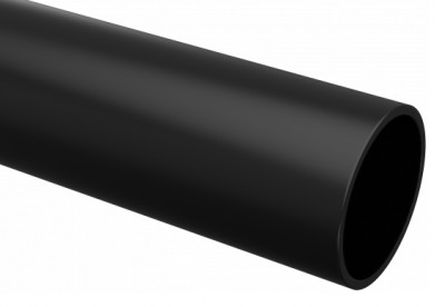 Труба гладкая ПВХ жесткая d16мм черн. (дл.2м) Plast EKF trg-16b-2m