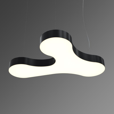 Светильник светодиодный RVE-LBX-CLOUD-1176-P 76Вт 4000К 1176х830х100 облако подвесной бел. RVElektro RVE00000521