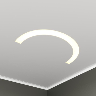 Светильник светодиодный RVE-LBX-ARCO-1546-VG 59Вт 4000К 1546х796х110мм S80мм полукольцо встраив. под шпаклевку бел. RVElektro RVE00003388