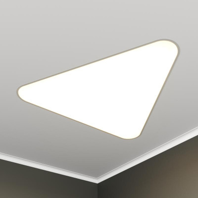 Светильник светодиодный RVE-LBX-TRIO-SOFT-1430-V 125Вт 4000К 1430х1276х120мм треугольник закругл. встраив. бел. RVElektro RVE00002963