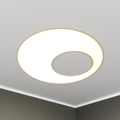 Светильник светодиодный RVE-LBX-APERTURA-1530-V 160Вт 4000К 1530х1530х120мм круг с отверст. встраив. бел. RVElektro RVE00003182