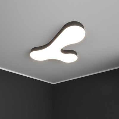 Светильник светодиодный RVE-LBх-CLOUD-1176-N 76Вт 4000К 1176х830х100мм облако накладной бел. RVElektro RVE00002317