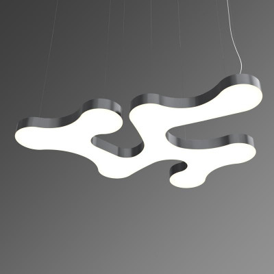 Светильник светодиодный RVE-LBх-CLOUD-2110-P 213Вт 4000К 2110х1639х100мм облако подвесной бел. RVElektro RVE00000526