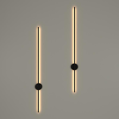 Светильник светодиодный RVE-PLS1210-LINE-BRA-1000-N 10Вт 4000К 1000х12х10 бра накладной черн. RVElektro RVE00003340