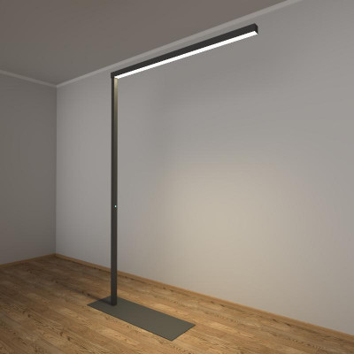 Светильник светодиодный RVE-PLS5070-STELLA-2100х1300-T торшер Г-образ. 2100х1300мм 50х70мм 32Вт напольный 4000К стойка 2100х800х300мм черн. RVElektro RVE00003328