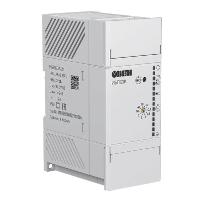 Источник питания с резервированием ИБП60К-24 ОВЕН 118299