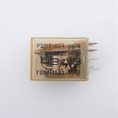 Реле промежуточное РЭП-18-004 12В DC с розеткой ЧЭАЗ A8119-80107830