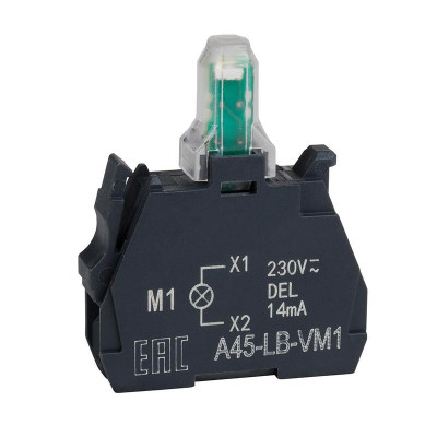 Блок световой OptiSignal D22 A45-LB-VM1 бел. 230-240VAC ZBVM1 КЭАЗ 332207