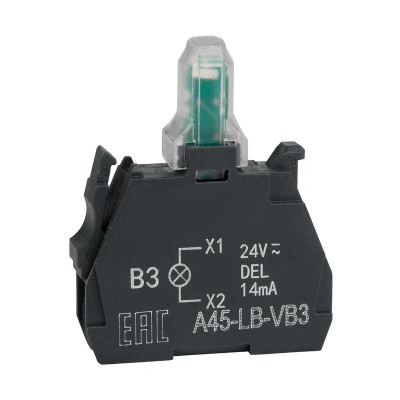 Блок световой OptiSignal D22 A45-LB-VM3 зел. 230-240VAC ZBVM3 КЭАЗ 332208