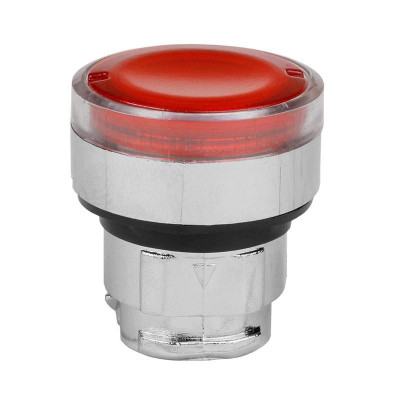 Головка кнопки OptiSignal D22 A4-PL-4 с подсветкой красн. металл ZB4BW343 КЭАЗ 332258