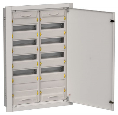 Корпус ЩРв-120 (2х60) TITAN 5 880х625х130 IP31 сер. метал. IEK TI5-50-V-2X060-31-7035