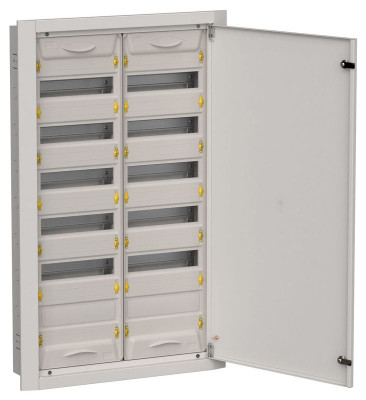 Корпус ЩРв-144 (2х72) TITAN 5 1005х625х130 IP31 сер. метал. IEK TI5-50-V-2X072-31-7035