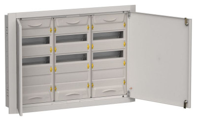 Корпус ЩРв-108 (3х36) TITAN 5 630х885х130 IP31 сер. метал. IEK TI5-50-V-3X036-31-7035