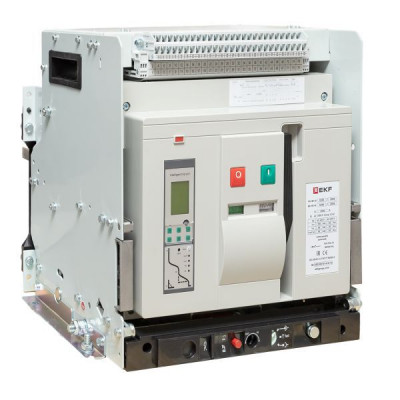 Выключатель автоматический 3п 3200/2500А 100кА ВА-45 выкатн. v2 EKF mccb45-3200-2500v-v2
