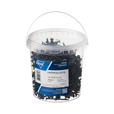 Саморез ШСГД 3.8х51 (уп.1кг) Tech-KREP 125586